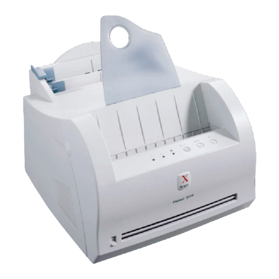 Xerox Phaser 3210 User Manual