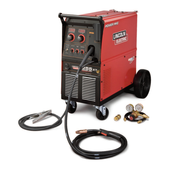 Lincoln Electric POWER MIG 255XT Technical Specifications