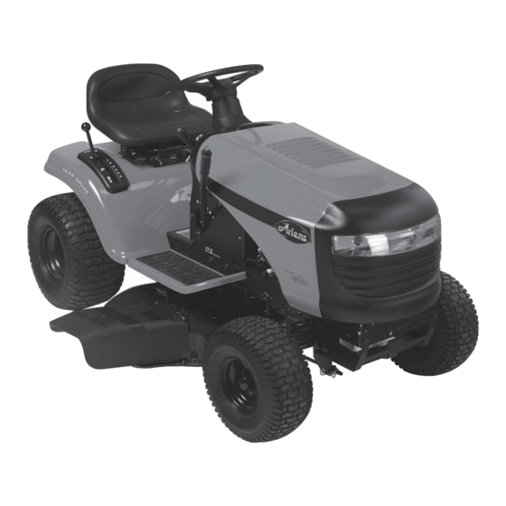 Ariens 17.5 hp online riding mower parts diagram