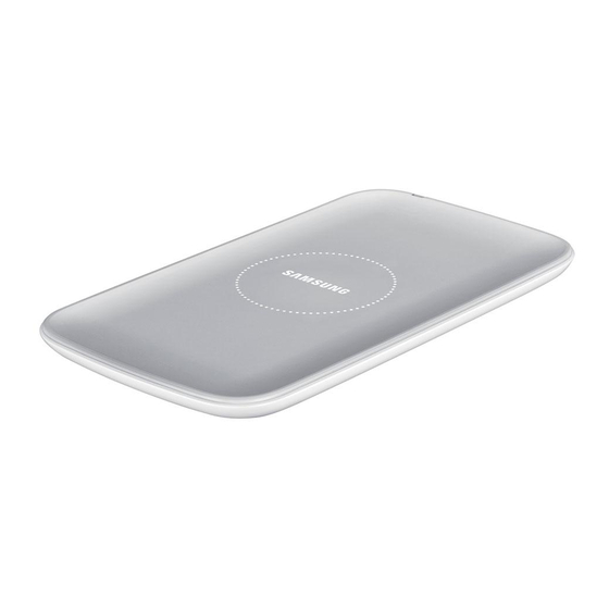 Samsung Wireless Charging Pad Quick Manual