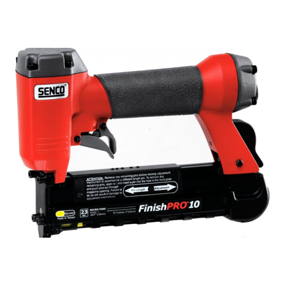 SENCO FINISHPRO 15 OPERATING 