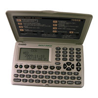 CASIO SF-3900ER User Manual