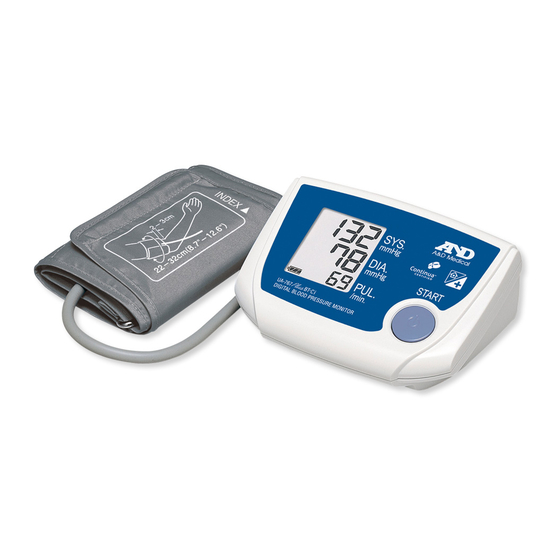 A&D Manual Inflate Blood Pressure Monitor with Medium Cuff (UA-705V)