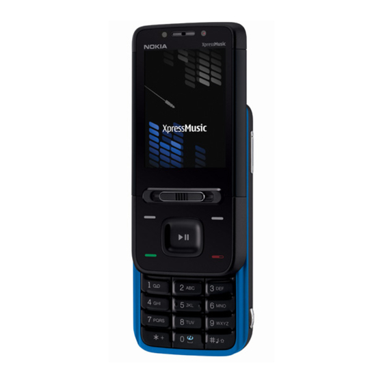 Nokia 5610 Xpress Music Mobile Phone Manuals