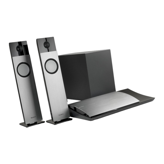 Sony BDV-NF720 Manual