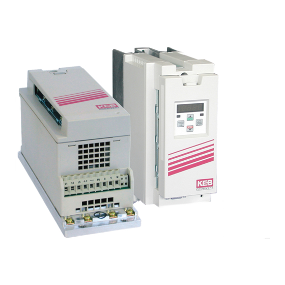 KEB COMBIVERT F5 Instruction Manual