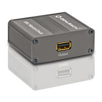 Oehlbach XXL MasterClock User's Manual & Warranty Information