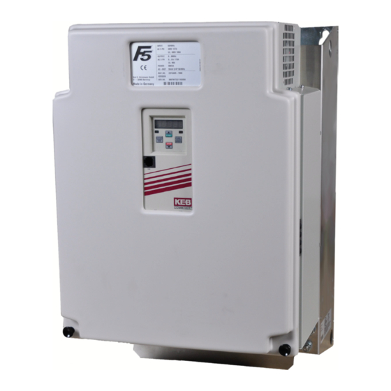 KEB COMBIVERT F5 Instruction Manual