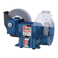 Clarke METALWORKER CBG8W Operating & Maintenance Instructions