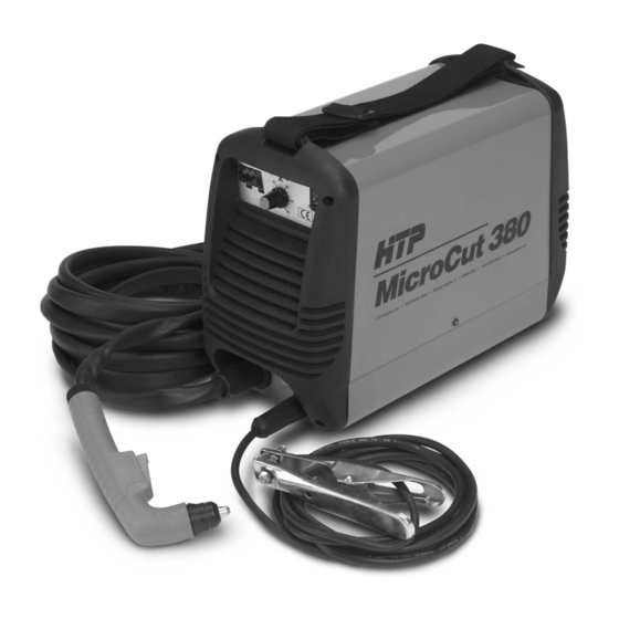 Htp micro cut 380 manuals manualslib