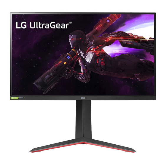 LG UltraGear 27GP850P Manual
