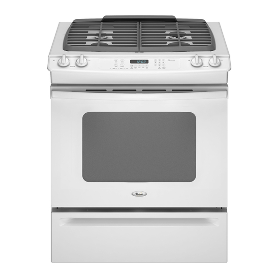 Whirlpool Gold GW397LXU Install Manual