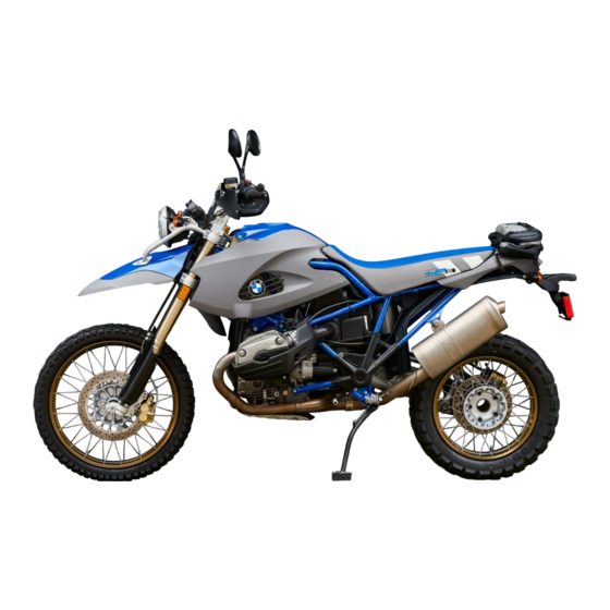 BMW HP2 ENDURO Maintenance Instructions Manual
