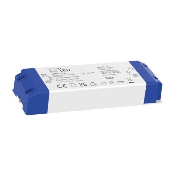 All LED ADRCV2430 Installation Manual & User Manual