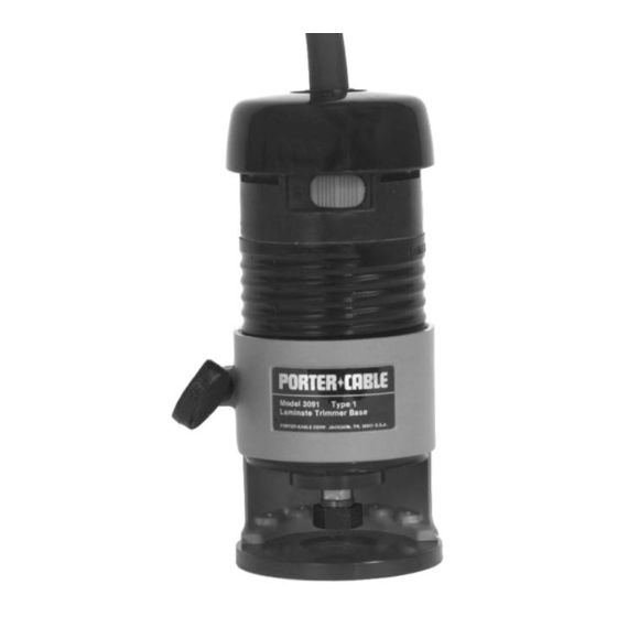 Porter-Cable 309 Instruction Manual