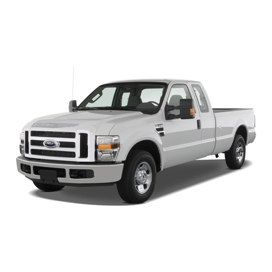 Ford F-250 2008 Owner's Manual