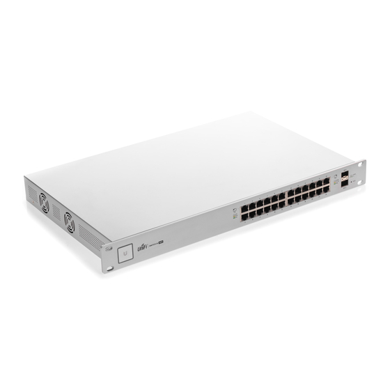 Ubiquiti UniFi Switch 24 US-24-500W Quick Start Manual