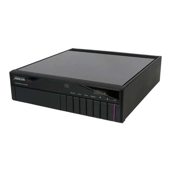 Meridian 562V.3 User Manual
