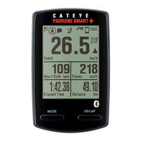 Cateye Padrone Smart + CC-SC100B Online Manual