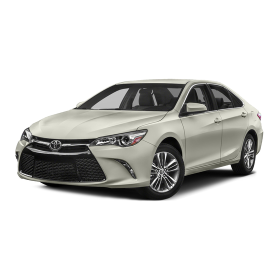Toyota 2016 Camry Owner's Manual