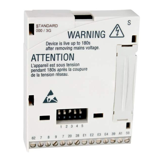 Lenze E82ZAFSC Mounting Instructions