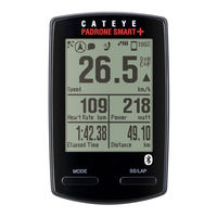 Cateye Padrone Smart + CC-SC100B Start Manual