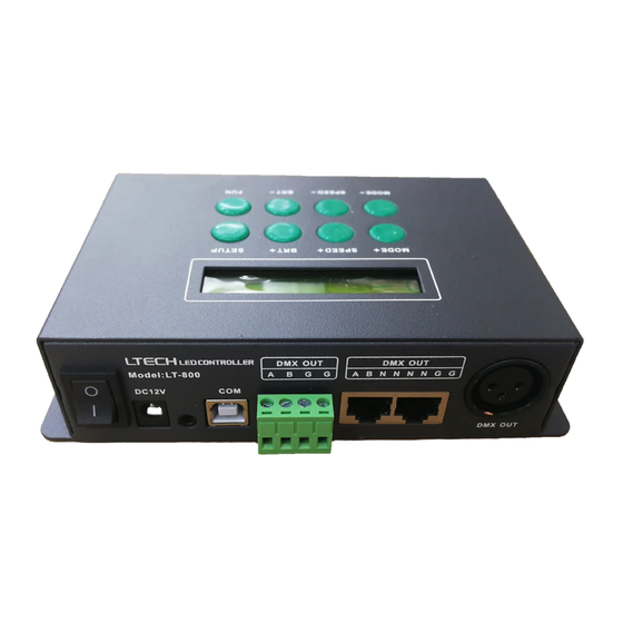 Ltech LT-800 Quick Start Manual