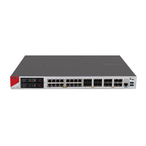 H3C SecPath F1000-AI-5 Series Installation Manual