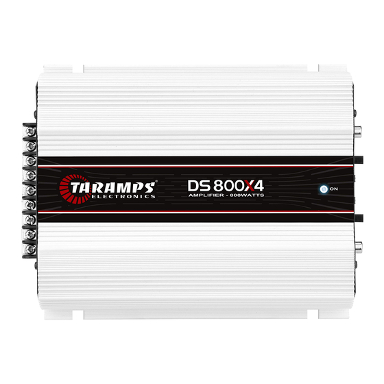 Taramps DS 800X4 Instruction Manual