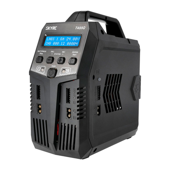 Skyrc T400Q Quick Start Manual
