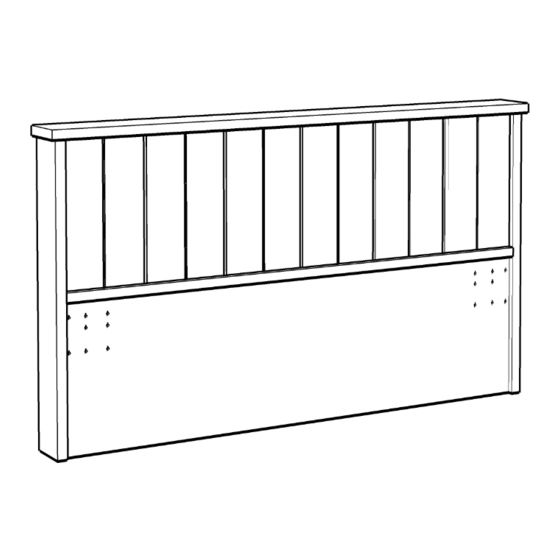 meubar YORK LK140 Assembly Instruction Manual
