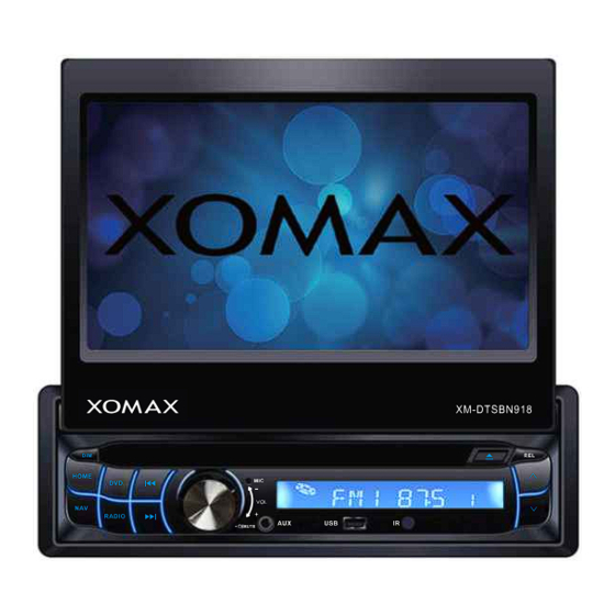 Xomax XM-DTSBN918 Manuals