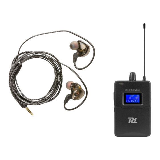 Power Dynamics PD810R Manuals