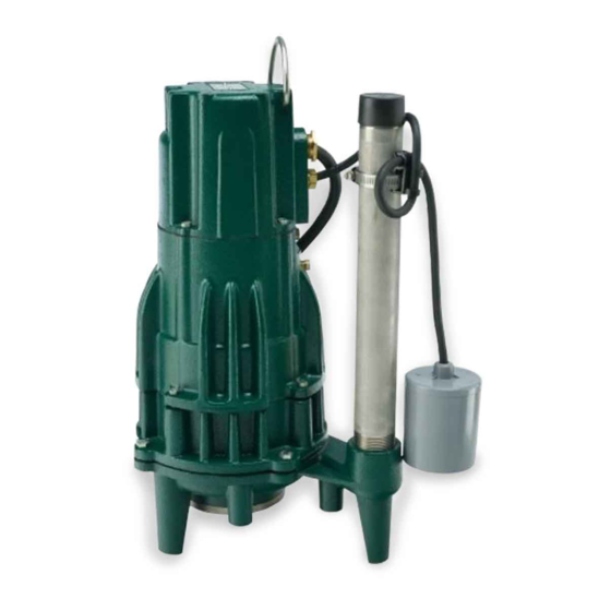 Zoeller 820 Owner's Manual