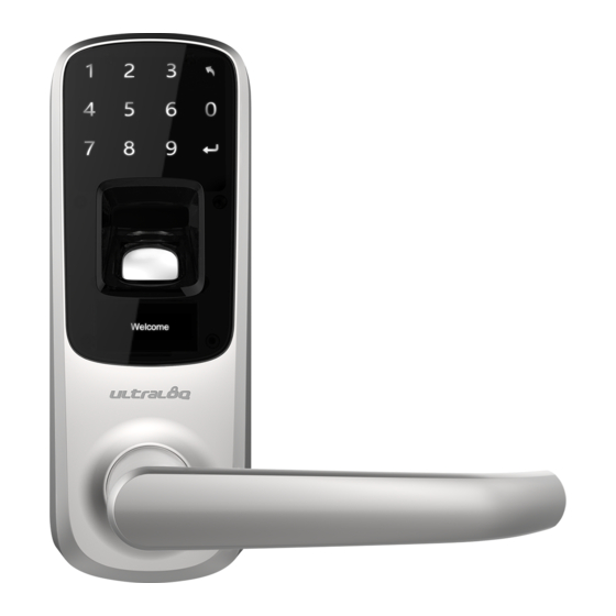 U-tec Ultraloq UL3 Series Installation Instructions Manual
