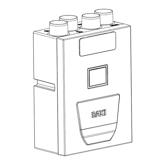 Baxi SILA RCV 300 Installation Instructions, Functioning And Maintenance