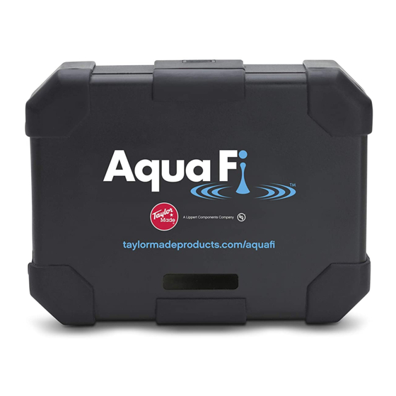 Taylor Made AquaFi 781414 Installation And Owner's Manual
