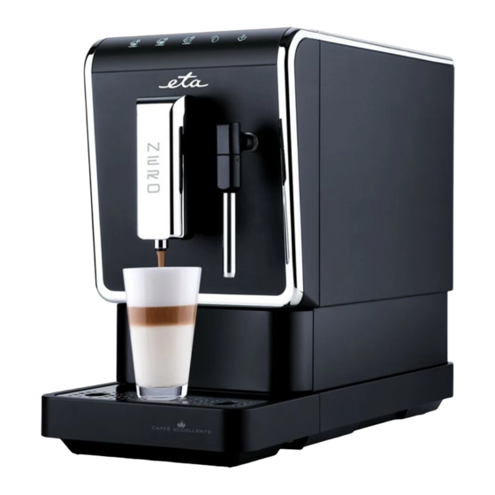 eta NERO 5180 Coffee Maker Manuals