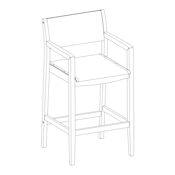 Noble House Home Furnishings BARSTOOL Assembly Instructions Manual