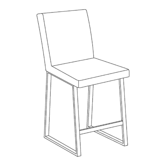 Noble House Home Furnishings BARSTOOL Assembly Instructions Manual