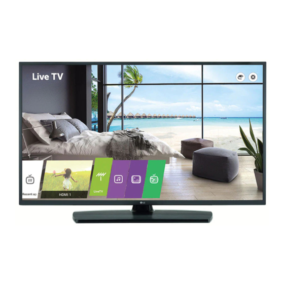 LG UT34 Series Manuals