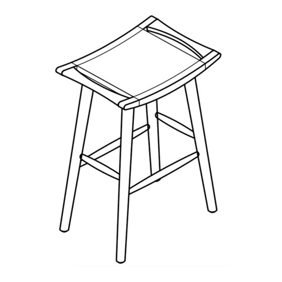 Noble House Home Furnishings Barstool Assembly Instructions Manual
