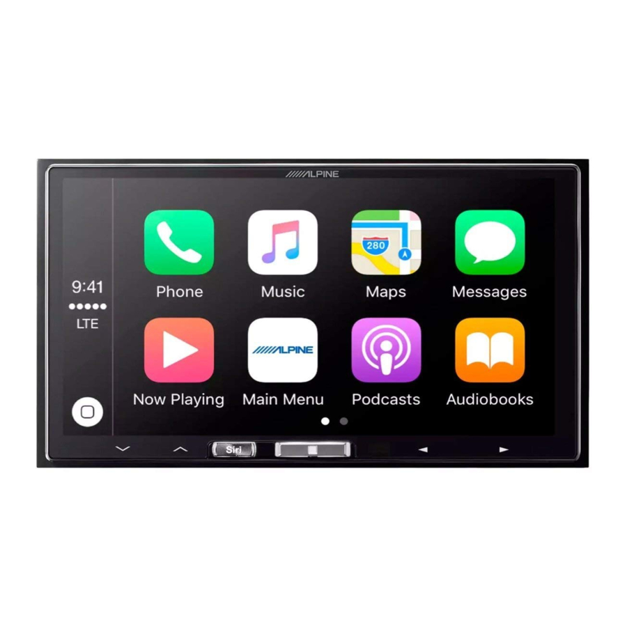 Alpine iLX-107 - Digital Multimedia Receiver Manual