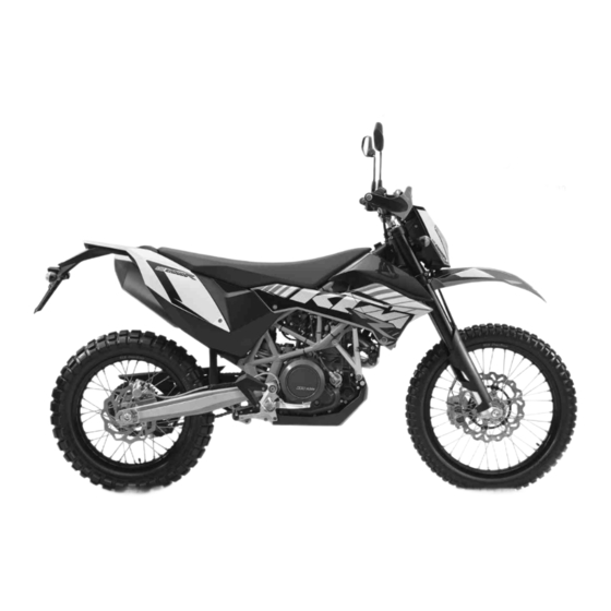 KTM 690 Enduro R AUS 2012 Owner's Manual