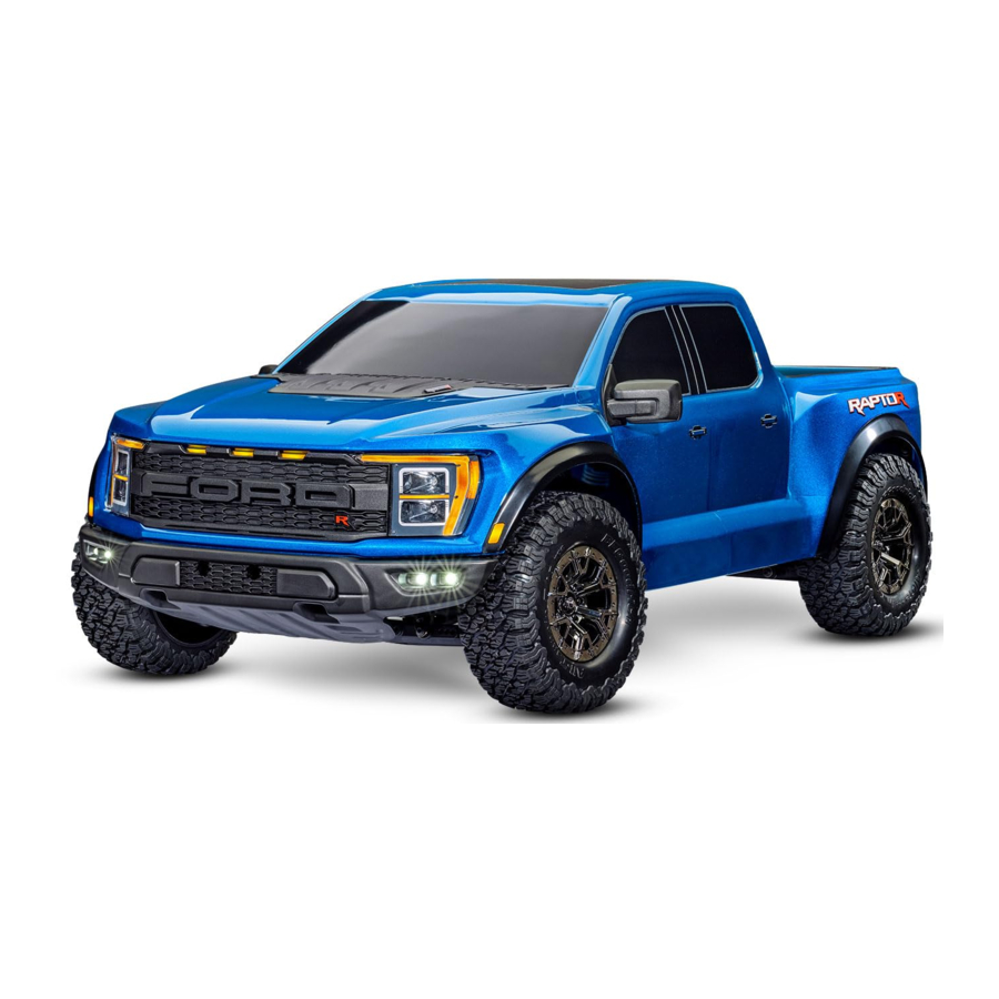 Traxxas Ford RAPTOR (58394-8) Manual