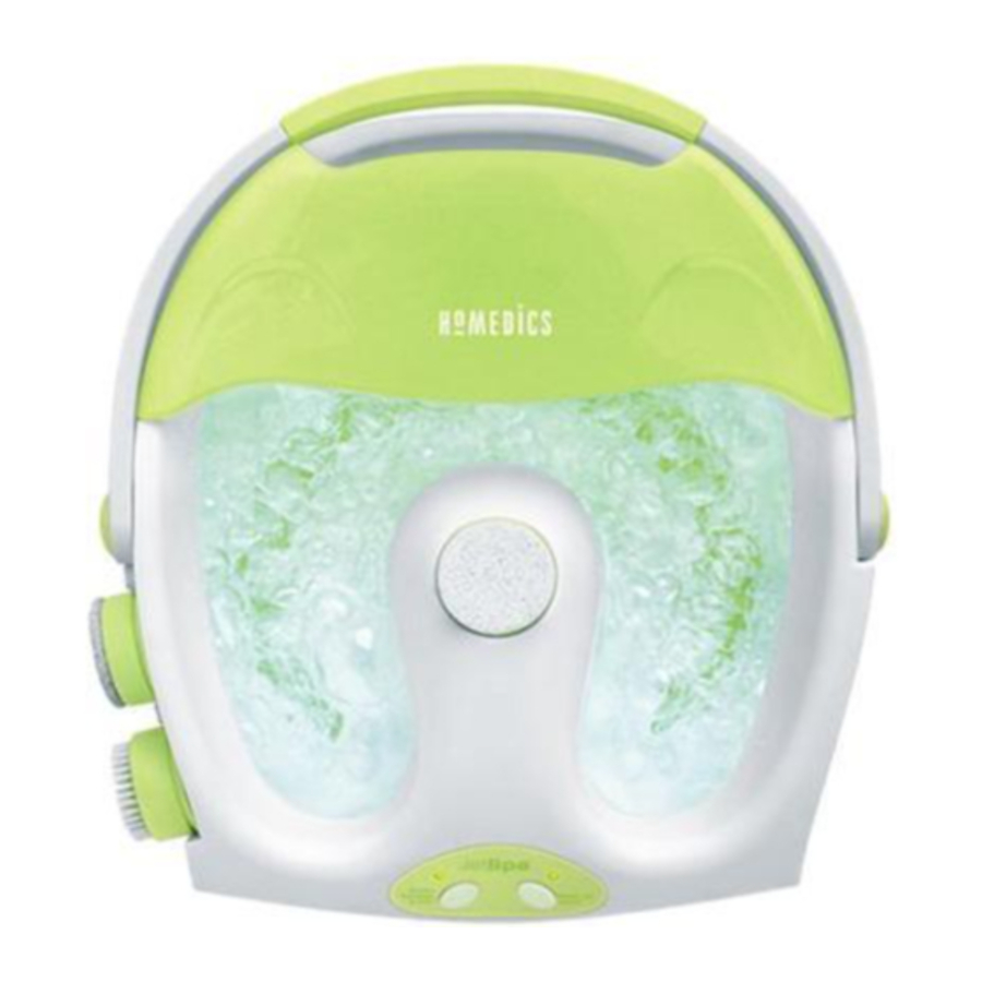 Homedics JetSpa BL-200 Manual