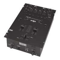 Rane TTM 52 Operator's Manual