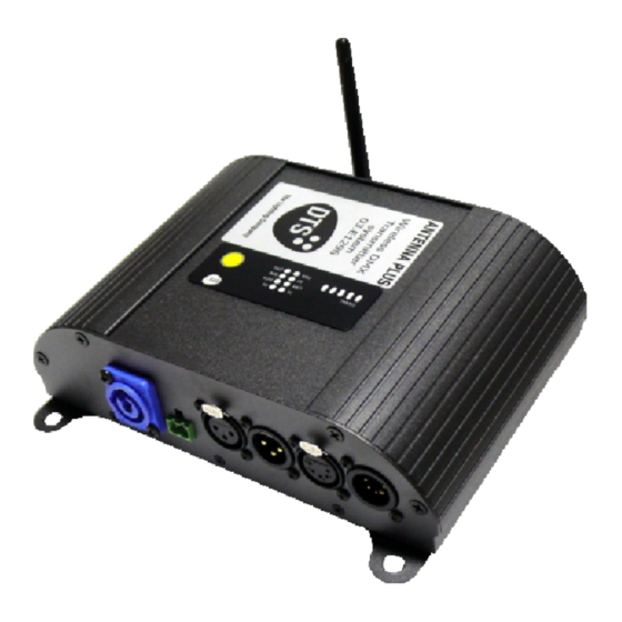 DTS ANTENNA DMX FLEX TRX User Manual