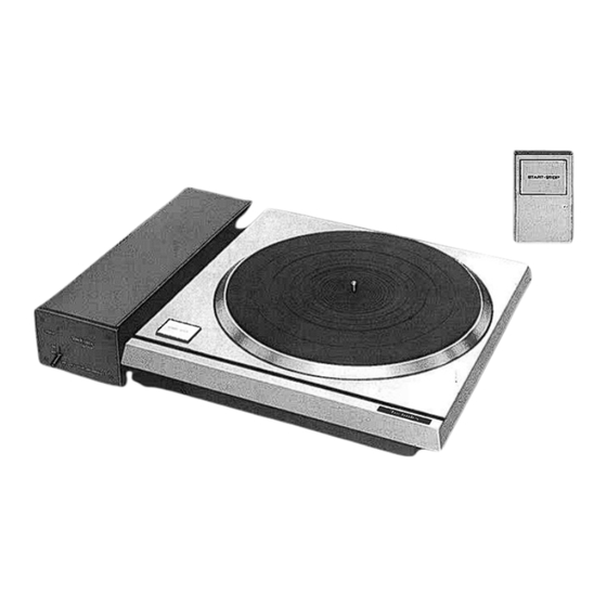 Technics SP-10MK2A Operating Instructions Manual