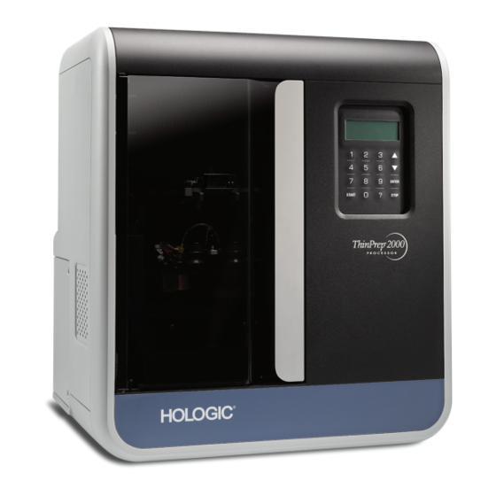Hologic ThinPrep 2000 Instructions For Use Manual